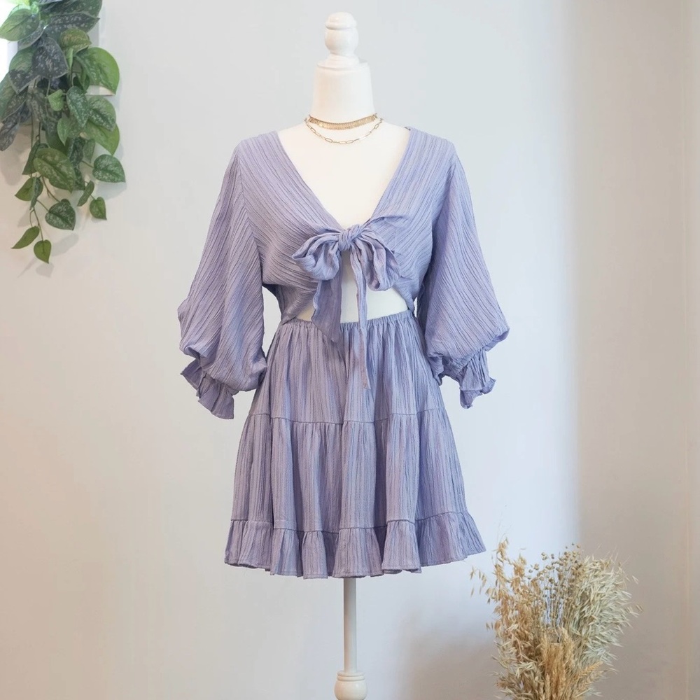 Fab’rik Tie-Front Dress